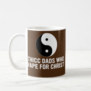Thicc Vater, die für Christus Vatertag schweben Kaffeetasse