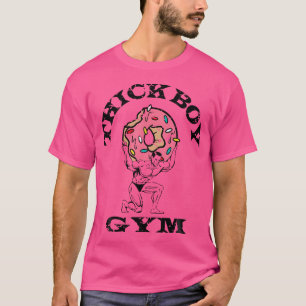 Thick Boy Gym Club stört Old School Bodybuild T-Shirt