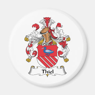 Thiel Familienwappen Magnet