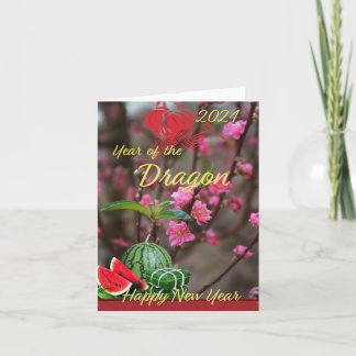 Thiep Tet Chúc MKS Năm MISCHI Happy New Year 2024 Karte