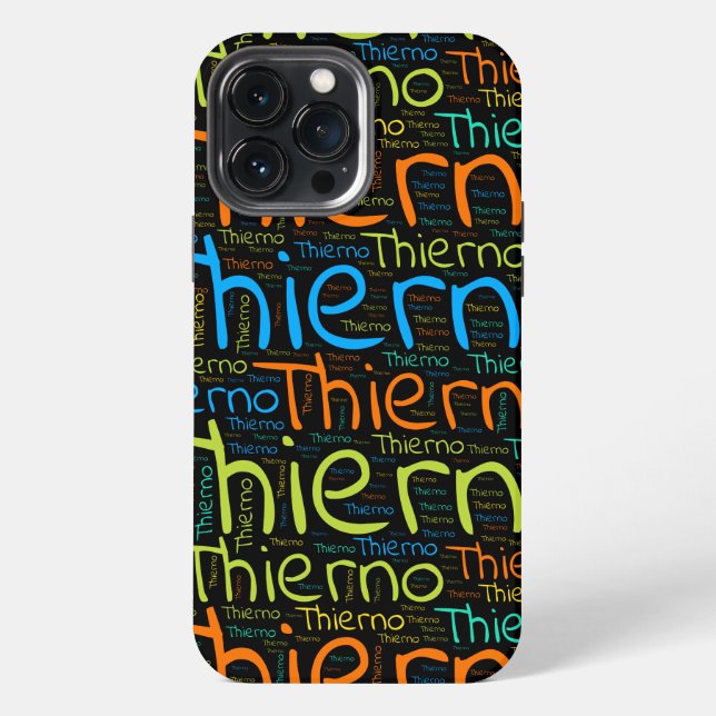 Thierno iPhone Hülle (Rückseite)