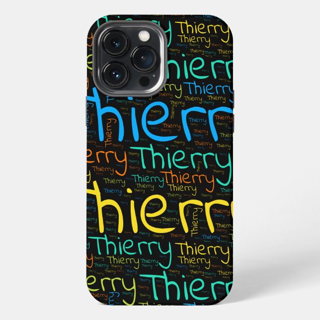 Thierry iPhone Hülle (Rückseite)