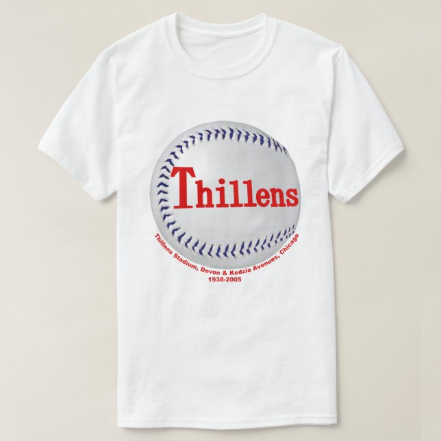 Thillens Stadium, Chicago, Illinois T-Shirt (Design vorne)