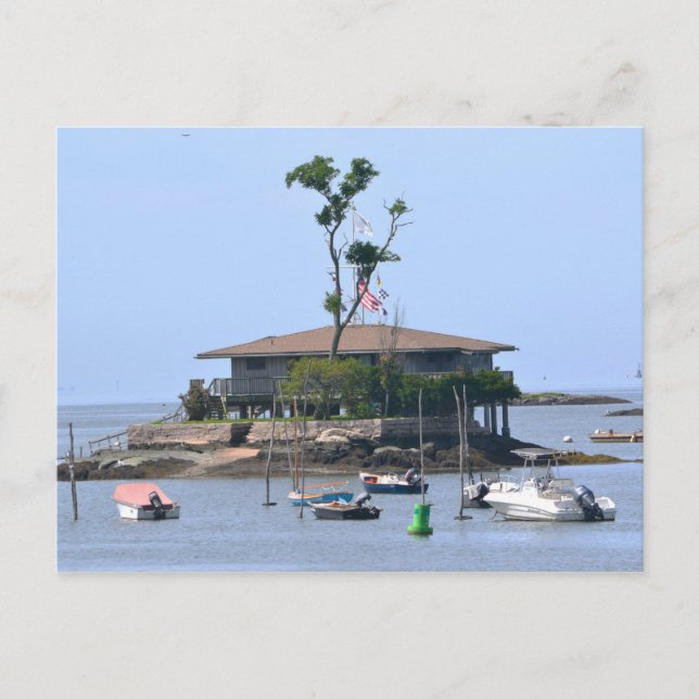 Thimble Island Postcard Postkarte (Vorderseite)