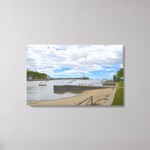 Thimble Island Wrapped Canvas Leinwanddruck