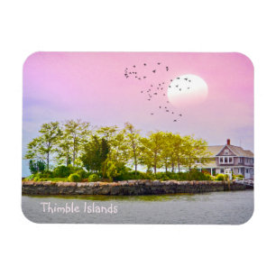 Thimble Islands Sunset Magnet