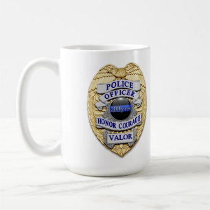 Thin Blue Line - 30 Jahre Leistungsabzeichen der P Tasse
