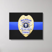 Thin Blue Line & Abzeichen