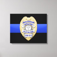 Thin Blue Line & Abzeichen