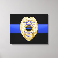 Thin Blue Line & Abzeichen