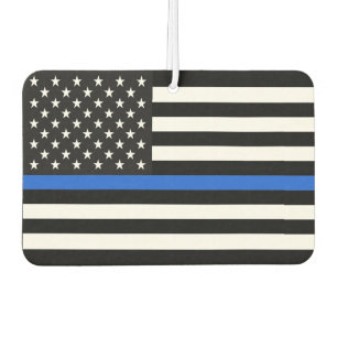 Thin Blue Line American Flag Autolufterfrischer