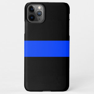 Thin Blue Line Apple iPhone 11 Pro 11pro MAX Fall Hülle