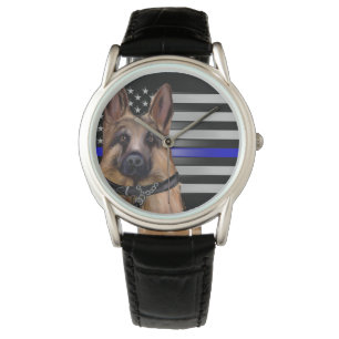 THIN BLUE LINE ARMBANDUHR
