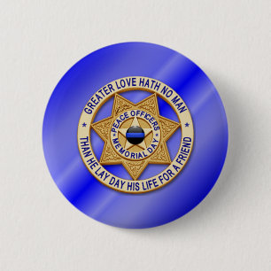 Thin Blue Line Button