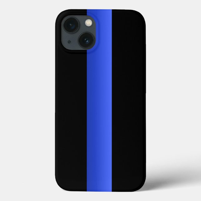 Thin Blue Line Case-Mate iPhone Hülle (Rückseite)