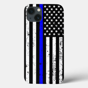 Thin Blue Line Flag Case