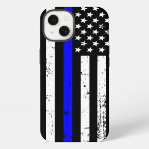 Thin Blue Line Flag Case iPhone Hülle