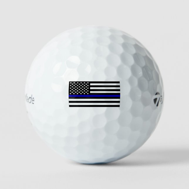 Thin Blue Line Golfball (Vorderseite)
