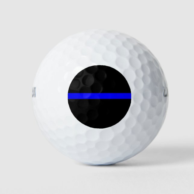 Thin Blue Line Golfball (Vorderseite)