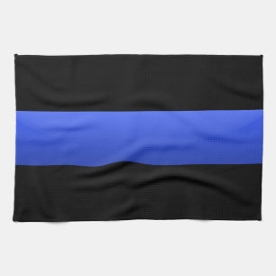 Thin Blue Line Handtuch