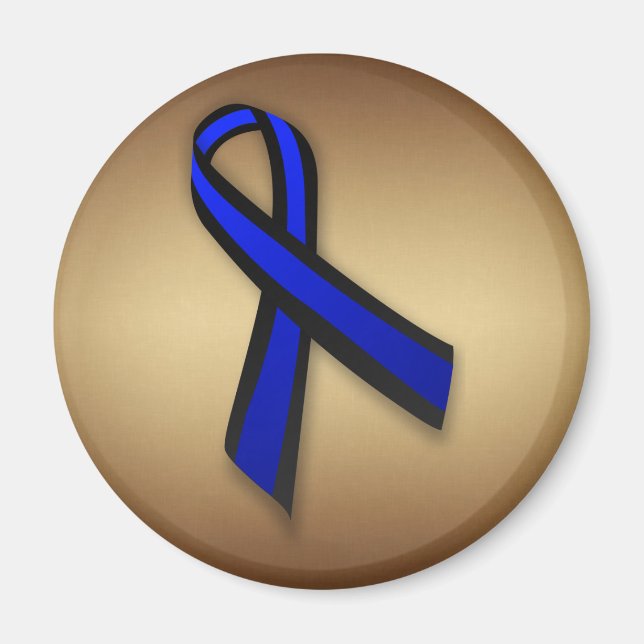 Thin Blue Line Magnet (Vorne)