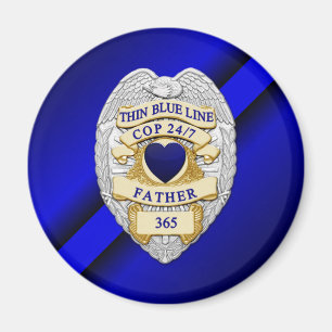 Thin Blue Line Magnet