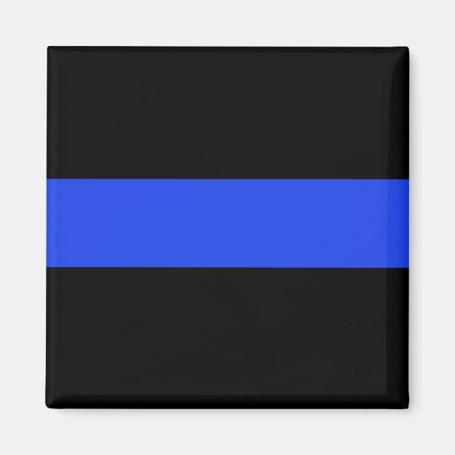 Thin Blue Line Magnet (Vorne)