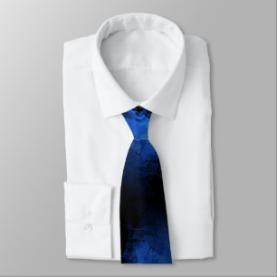 Thin Blue Line Neck Tie Krawatte