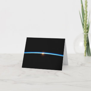 Thin Blue Line Note Card Karte