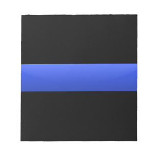 Thin Blue Line Notizblock