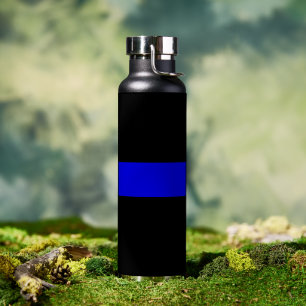 Thin Blue Line Police Supporter Thermal Tumbler Wa Trinkflasche