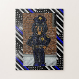 THIN BLUE LINE PUZZLE