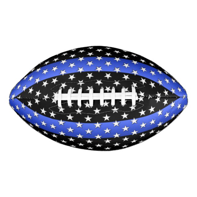 Thin Blue Line Stars Football (Vorderseite)