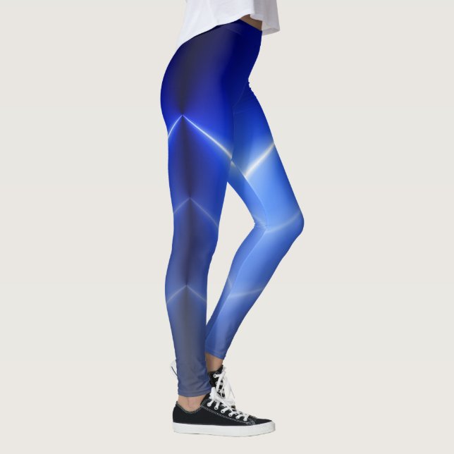 Thin Blue Line - Sternexplosion Leggings (Rechts)