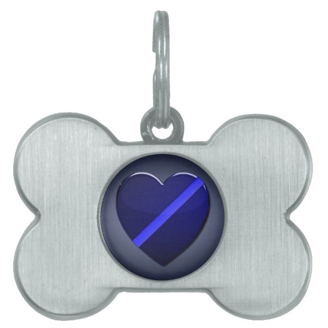 Thin Blue Line Tiermarke (Vorderseite)