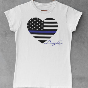 Thin Blue Line: Top-Tank für Polizeieinheiten T-Shirt
