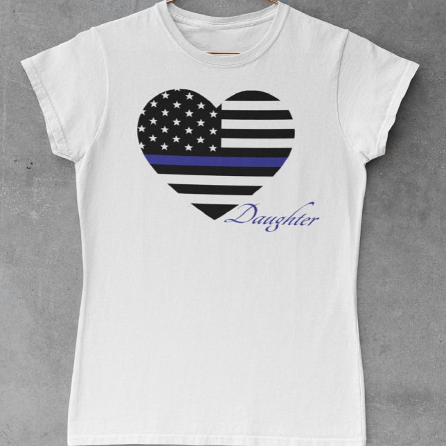 Thin Blue Line: Top-Tank für Polizeieinheiten T-Shirt (Von Creator hochgeladen)