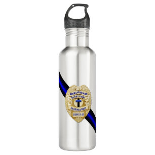 Thin Blue Line Trinkflasche