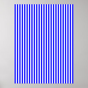 Thin Blue Stripes Poster