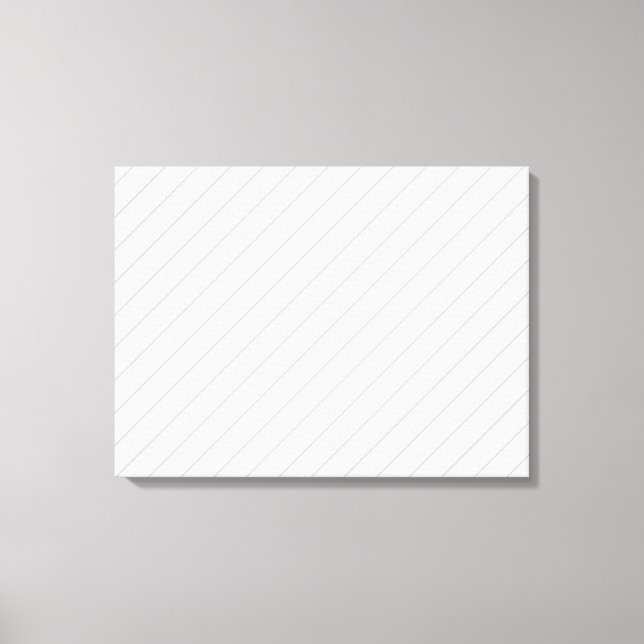 Thin Diagonal Lines Leinwanddruck (Vorderseite)