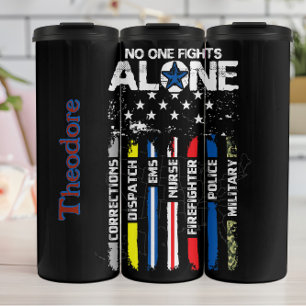 Thin Line First Responder Einheit Thermosbecher
