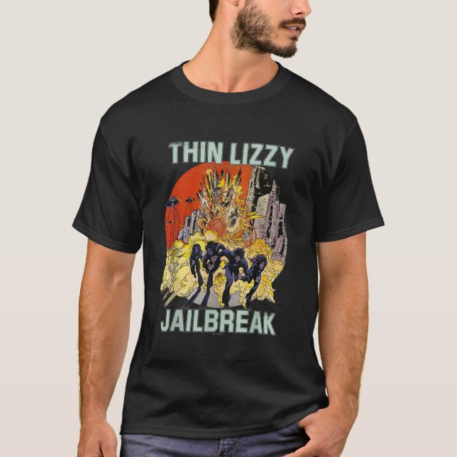 Thin Lizzy Jailbreak Explosion T-Shirt (Vorderseite)