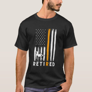 Thin Orange Line Suche und Rettung müde Mountai T-Shirt
