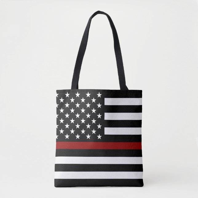 Thin Red Line American Flag (Vorderseite)