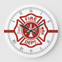 Thin Red Line Maltese Cross White