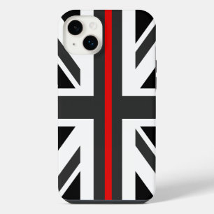Thin Red Line UK Flag iPhone 14 Plus Hülle