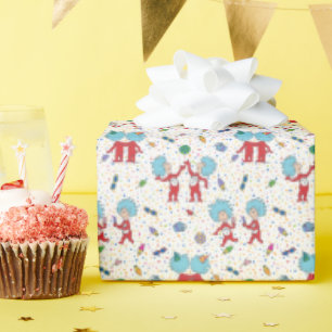 Thing Eins Thing Zwei Feier Muster Geschenkpapier