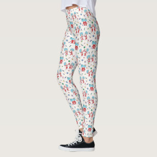 Thing Eins Thing Zwei Feier Muster Leggings