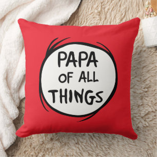 Thing Eins Thing Zwei - Papa aller Dinge Kissen