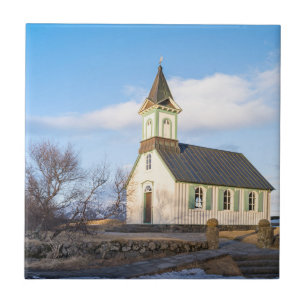 Thingvellir-Nationalpark in Island Fliese